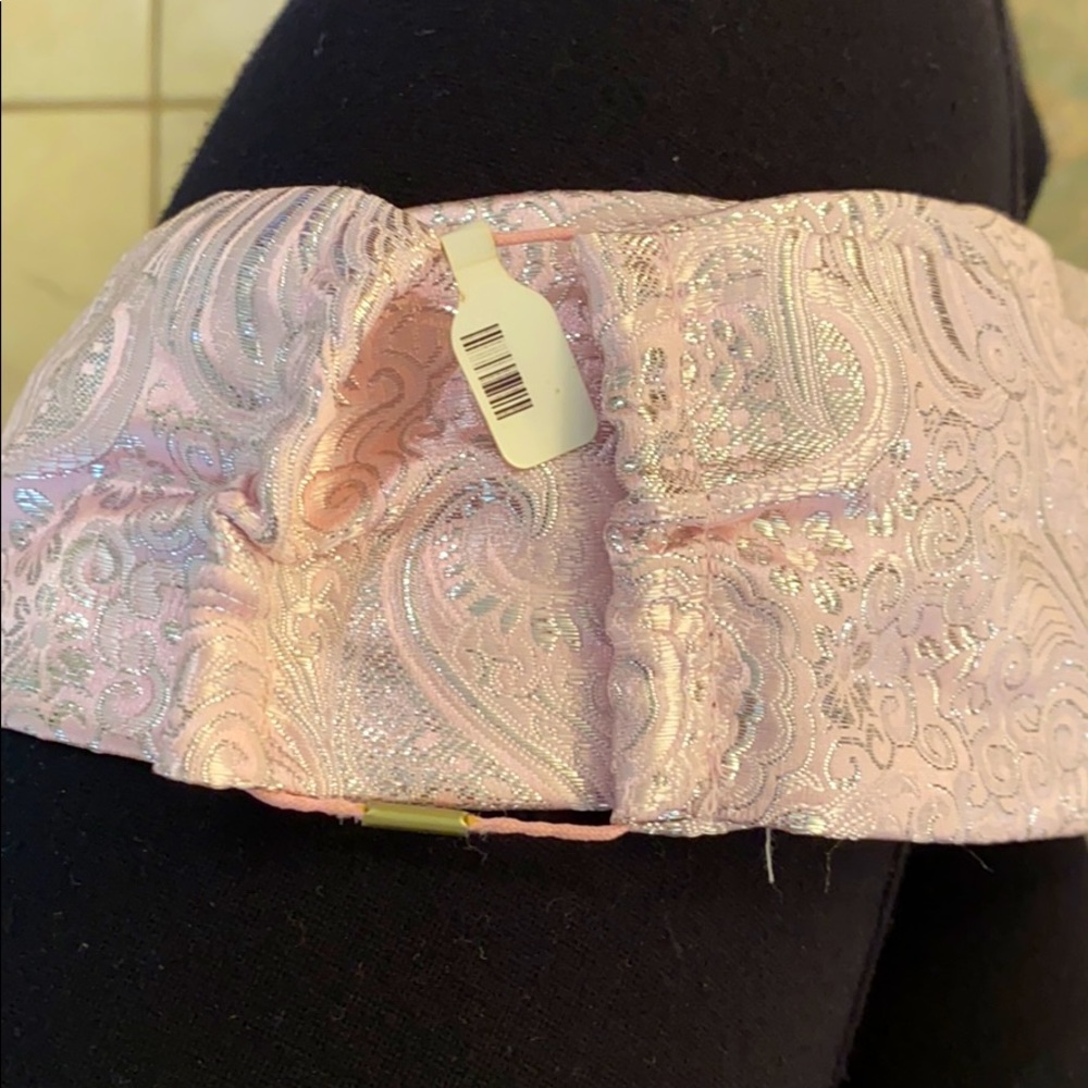 NWT | Anthropologie pink & silver wrap headband - Picture 5 of 5